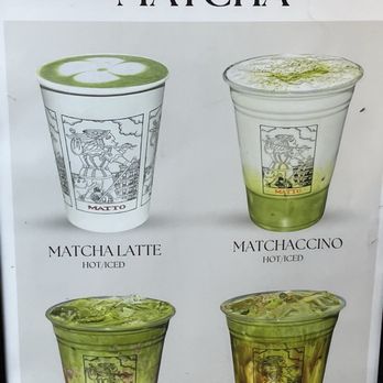 Matto Espresso - Matto Espresso various Matcha coffees - Coffee & Tea Near Me - New York, New York Matto Espresso - Matto Espresso various Matcha coffees - Coffee & Tea Near Me - New York, New York