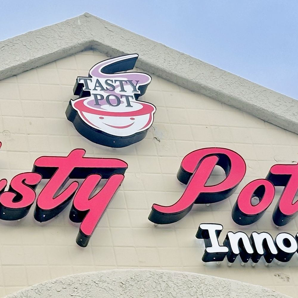 Tasty Pot - The Name of their Restaurant outside. - Hot Pot Near Me - Temecula, California Tasty Pot - The Name of their Restaurant outside. - Hot Pot Near Me - Temecula, California