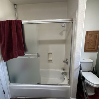 Jcustom Stone - Hall Bath before - General Contractors Near Me Jcustom Stone - Hall Bath before - General Contractors Near Me