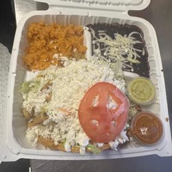 Tacos Mil Delicias - Crispy taco plato