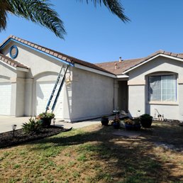 After stucco was painted After stucco was painted