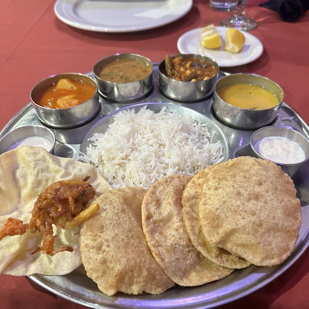 Vegetarian Thali Vegetarian Thali