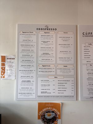 Menu photo 5 Eggspresso Fullerton, CA