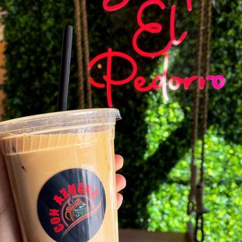 Con Azucar Cafe - Cajeta iced latte - Coffee & Tea Near Me - San Jose, California Con Azucar Cafe - Cajeta iced latte - Coffee & Tea Near Me - San Jose, California