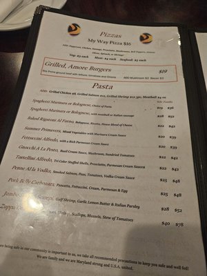 Menu photo 1 That's Amore Restaurant Rockville, MD