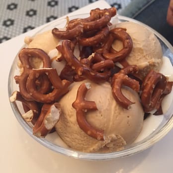 Morgenstern's - Salted caramel pretzel - Ice Cream & Frozen Yogurt Near Me - New York, New York Morgenstern's - Salted caramel pretzel - Ice Cream & Frozen Yogurt Near Me - New York, New York