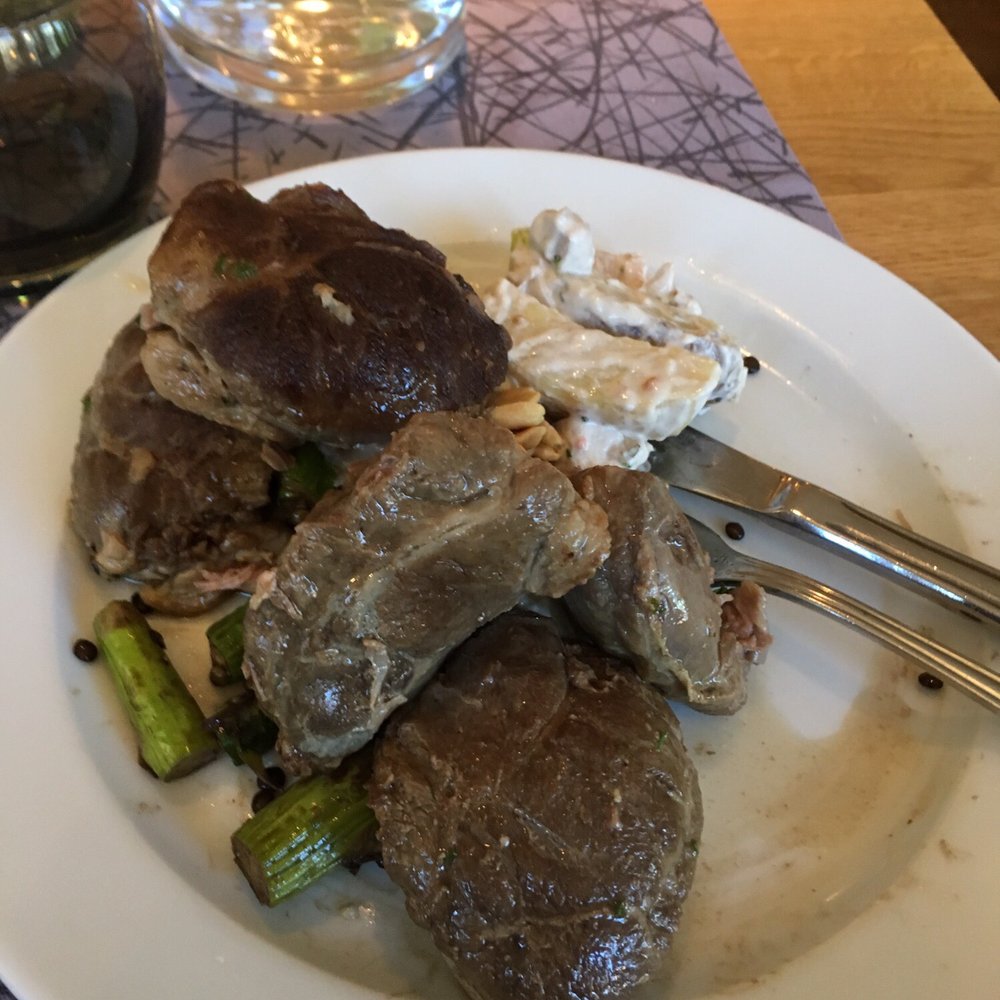 Kaarna - Same here: delicious meat and salad. From the kitchen and salad lunch buffet. - Tapas/Small Plates Near Me - Helsinki, 18