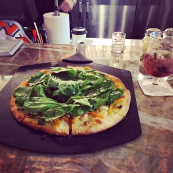 MKT Bar - Squashed pizza. Sooooo yummy - New American Near Me - Houston, Texas