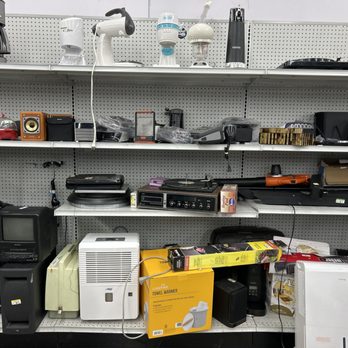 Goodwill Central Texas - Riverside - Electronics area - Thrift Stores Near Me - Austin, Texas