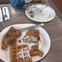 Chicken & waffles