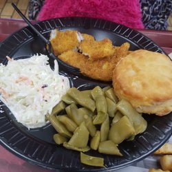 Jack's Family Restaurant - Checking out the catfish special!!!