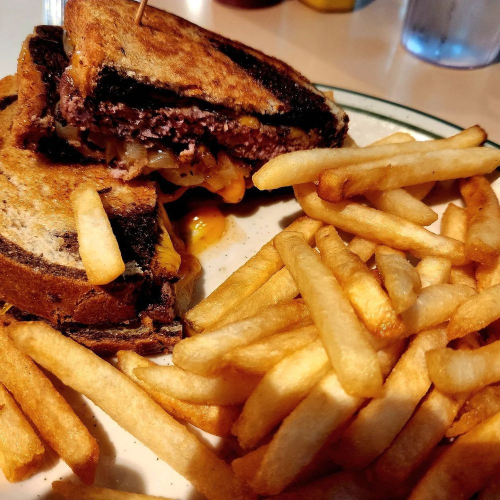 The Giant Chef - Pattie Melt on marble rye - Breakfast & Brunch Near Me - Pleasant Hill, California The Giant Chef - Pattie Melt on marble rye - Breakfast & Brunch Near Me - Pleasant Hill, California