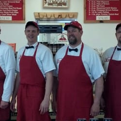Von Hanson's Meats - From Left to right Andrew, Craig, Jon, and Big A