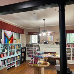 Common Ground Books - Interior. Fiction and YA books