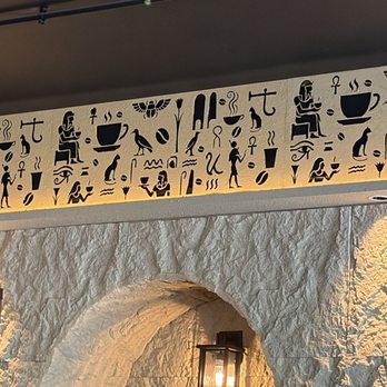 Vernon Coffee Roasters - Egyptian decor - Coffee Roasteries Near Me - Vernon, Connecticut
