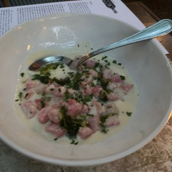 Bacari W 3rd - Ricotta and Beet Gnocchi - Breakfast & Brunch Near Me - Los Angeles, California