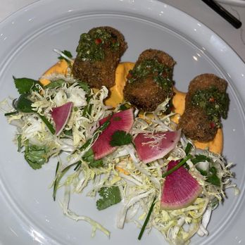 Benchmark - Short rib croquettes - New American Near Me - Santa Ana, California