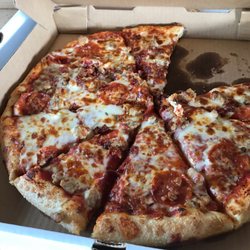 Buccilli's Pizza - Farwell - Pepperoni, sausage, and bacon