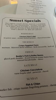 Menu photo 2 Alice B Palm Springs, CA Menu photo 2 Alice B Palm Springs, CA