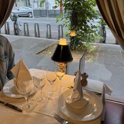 View from the table