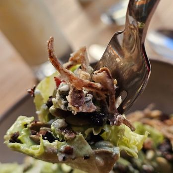 Stock Cafe - Close-up of the Wedge Salad. - Cocktail Bars Near Me - Roanoke, Virginia