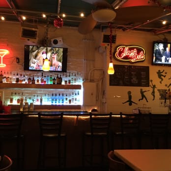 College Delly - Outside patio bar. Most all high ball liquor is here. I had the Knobs creek - Pizza Near Me - Williamsburg, Virginia