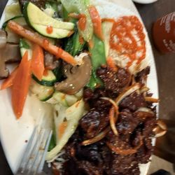 Fortune Garden - Mongolian beef with vegetables