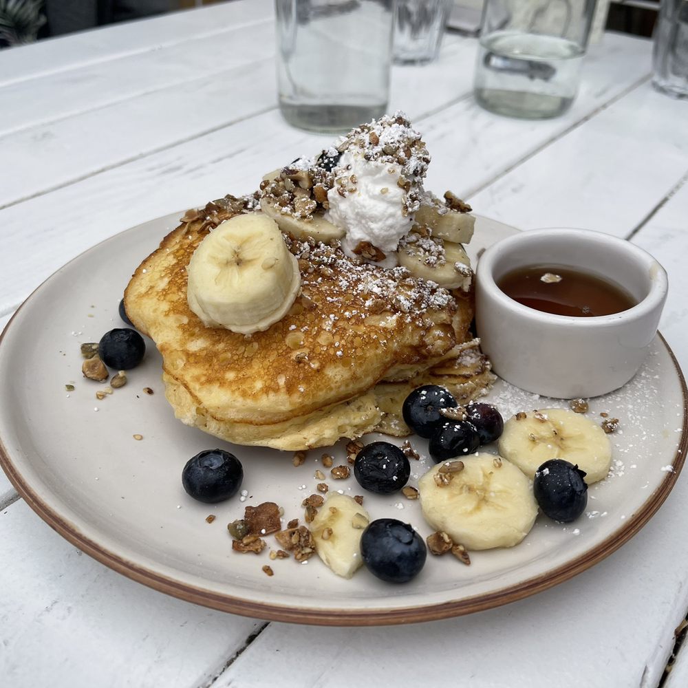 Great White - Ricotta Hotcakes - Cafes Near Me - Los Angeles, California Great White - Ricotta Hotcakes - Cafes Near Me - Los Angeles, California