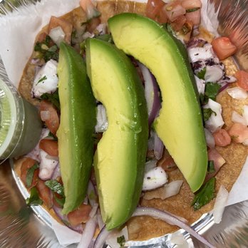 La Brujeria - Octopus Ceviche Tostadas - Mexican Near Me - Jersey City, New Jersey