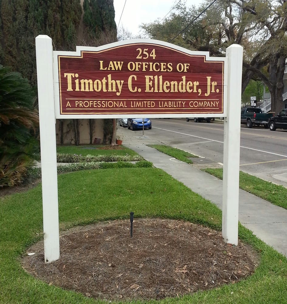 TIMOTHY C ELLENDER Updated August 2024 254 Barrow St, Houma