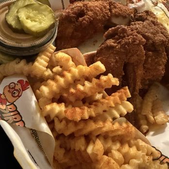 Birdies Hot Chicken - Combo #10 Leg quarters with fries - Chicken Wings Near Me - Providence, Rhode Island