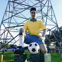 Giant Soccer Boy