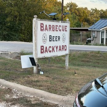 Agape BBQ - Don't miss the sign out front! - Barbeque Near Me - Liberty Hill, Texas