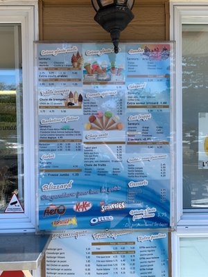 Menu photo 1 Bar Laitier Veloasis Quebec City, QC Menu photo 1 Bar Laitier Veloasis Quebec City, QC