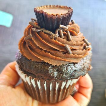 Tasty Doux - Peanut Butter filled chocolate cupcake - Bakeries Near Me - Kent, Washington Tasty Doux - Peanut Butter filled chocolate cupcake - Bakeries Near Me - Kent, Washington