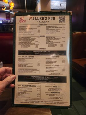 Menu photo 8 Miller's Pub Chicago, IL Menu photo 8 Miller's Pub Chicago, IL