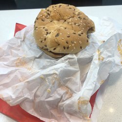 Supermacs Ireland - Threw this in bin...& felt guilty but it was dry, salty and soaked in oil.