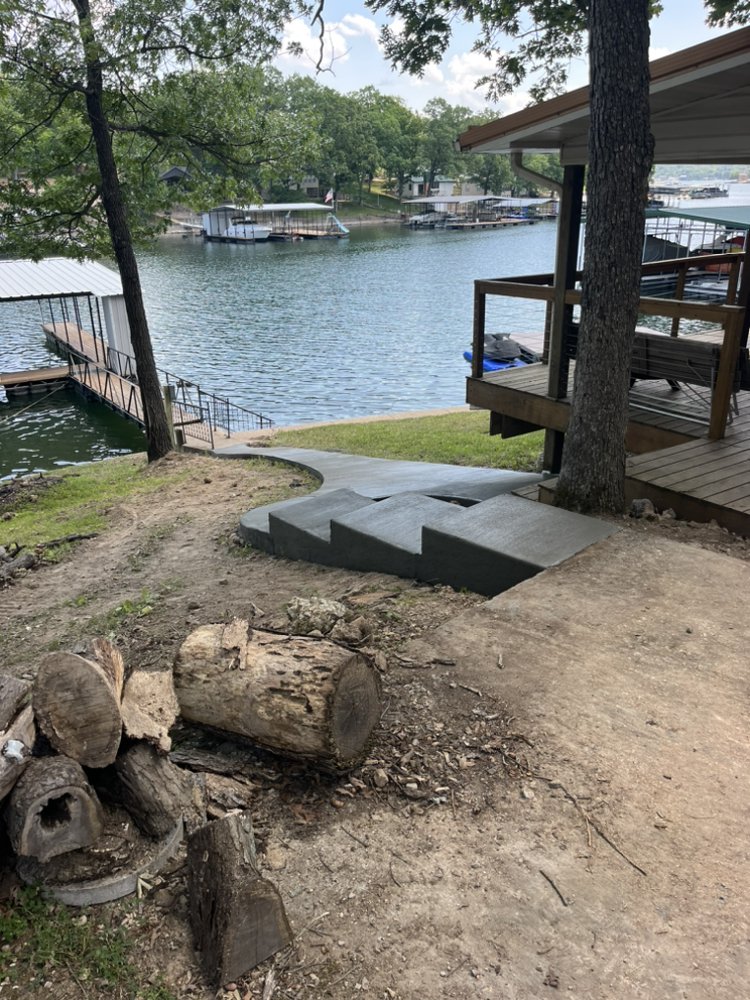 Slide of Wooden Cross Construction