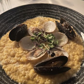 Botanya Restaurant - Pumpkin Risotto with Lobster, Mussels & Clams - Spanish Near Me - Richmond, Virginia