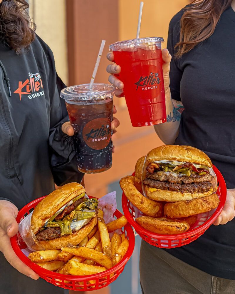 Food from Killer Burger Corvallis