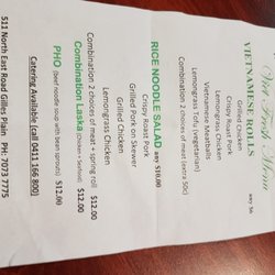 Viet Fresh - Menu 2