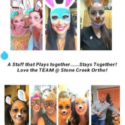 Stone Creek Orthodontics - Silly office = Happy office!