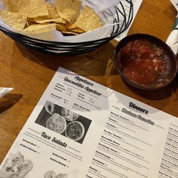 Angelina's Mexican Restaurant - Chips were warm and salsa was tasty