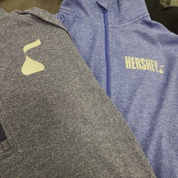 Logo Thread Embroidery & Screen Printing - Hershey sales reps trust us with their corporate wear needs. - Screen Printing Near Me - Newington, Connecticut Logo Thread Embroidery & Screen Printing - Hershey sales reps trust us with their corporate wear needs. - Screen Printing Near Me - Newington, Connecticut