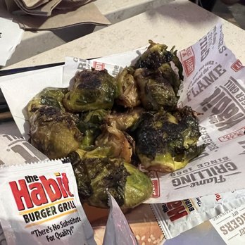 Habit Burger & Grill - Brussel Sprouts. - Salad Near Me - Universal City, California