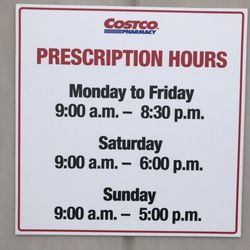 Hours of operation