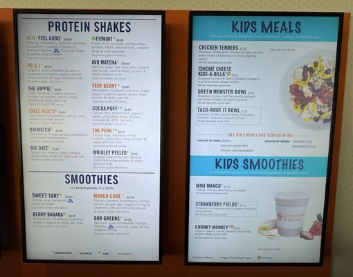 Menu photo 2 Protein Bar & Kitchen Oak Brook, IL