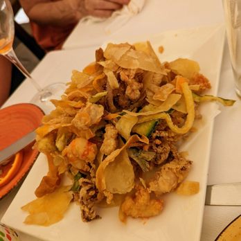 Taverna Da Baffo - June 25, 2022; Frittura di pesce (€20). - Italian Near Me - Venezia, VE Taverna Da Baffo - June 25, 2022; Frittura di pesce (€20). - Italian Near Me - Venezia, VE