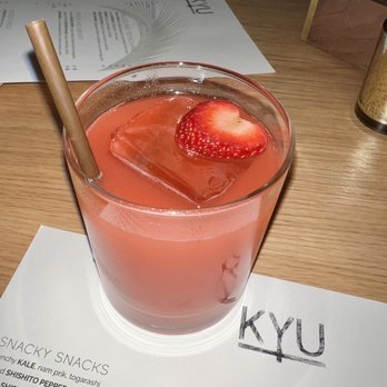 KYU - Delicious seasonal cocktail - Asian Fusion Near Me - New York, New York KYU - Delicious seasonal cocktail - Asian Fusion Near Me - New York, New York