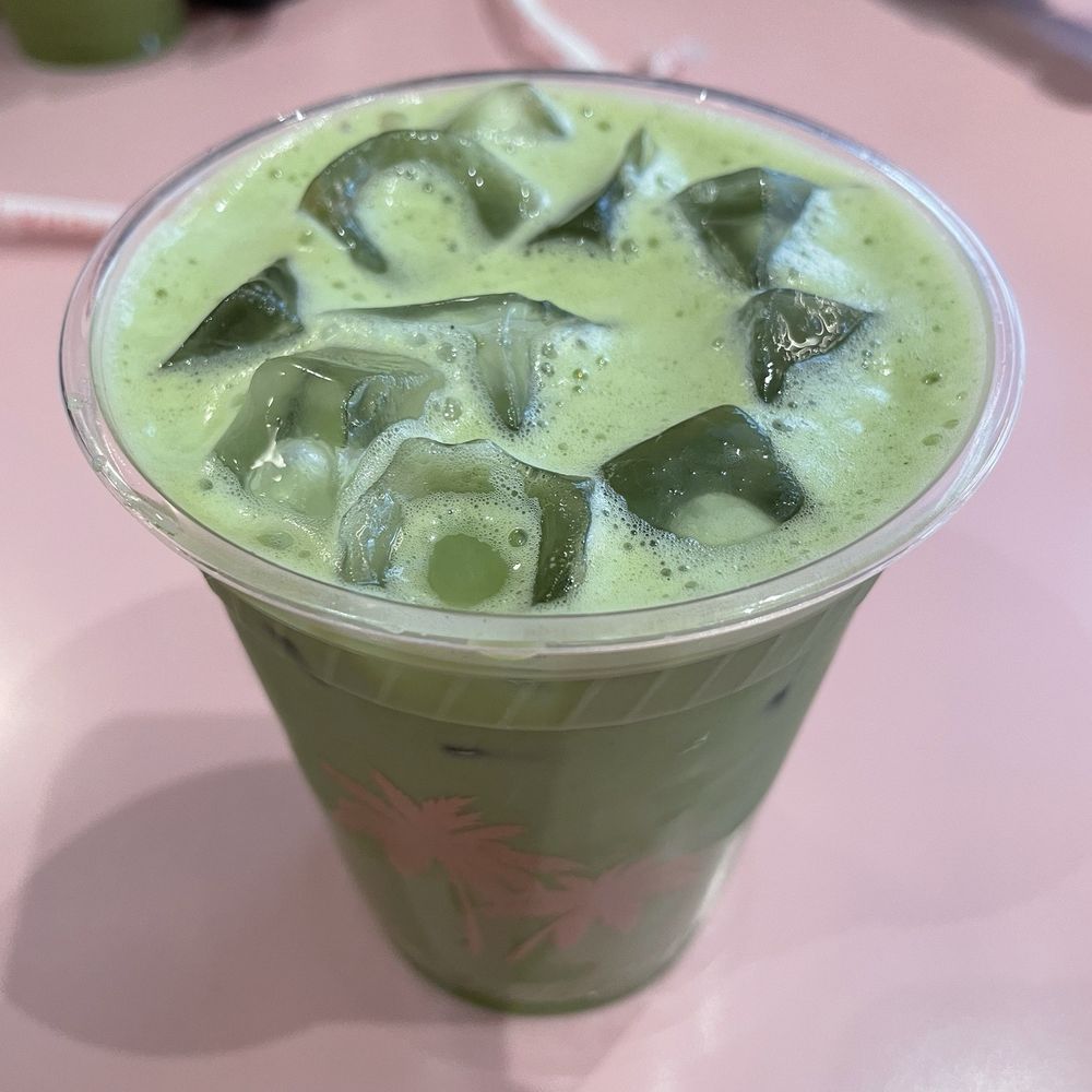 Iced Matcha Latte Iced Matcha Latte